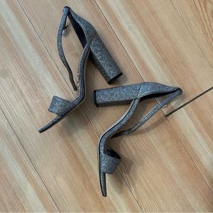 Sam Edelman Size 8 Metallic Yaro Block Heels